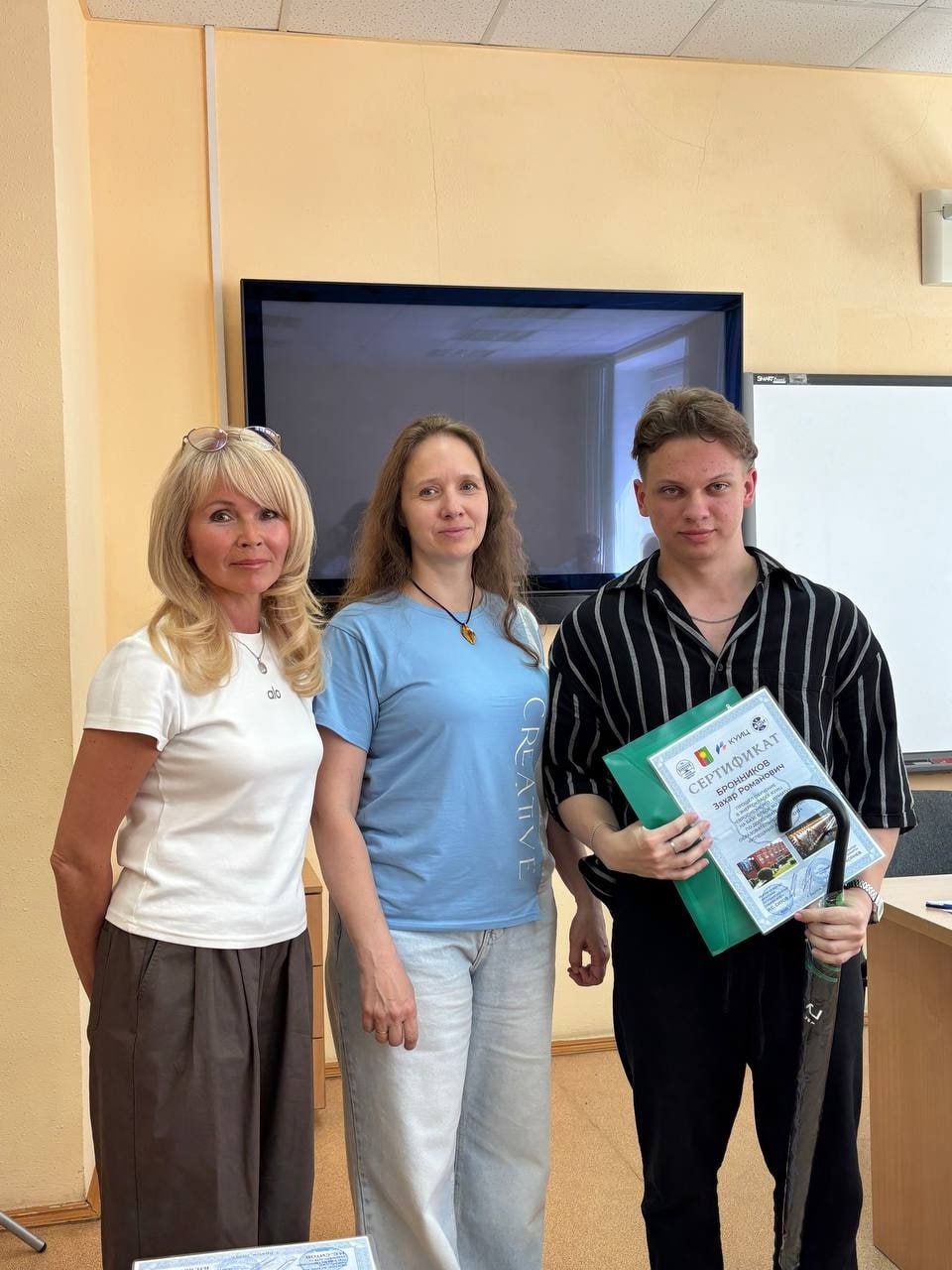 В БрГУ прошло торжественное вручение сертификатов выпускникам энергоклассае